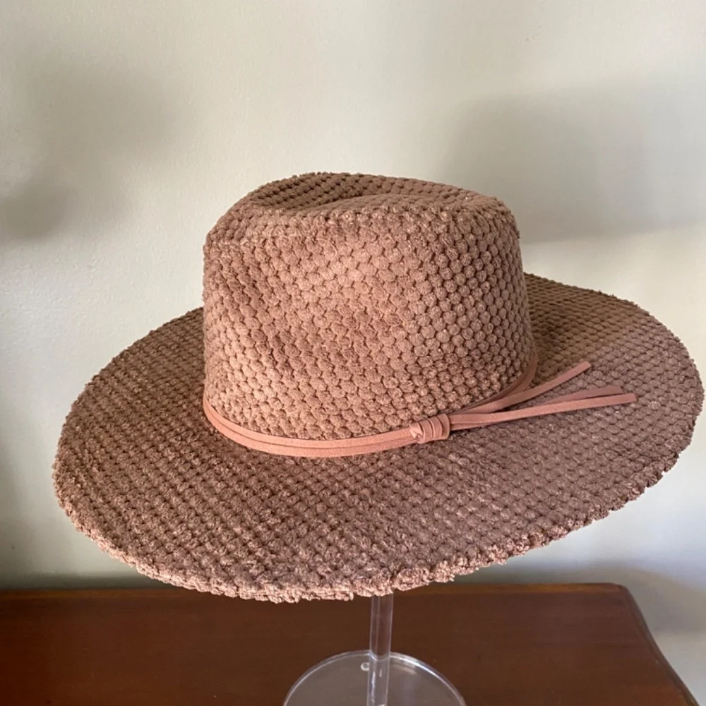 NWT Anthropologie Terry Brown Rancher Hat